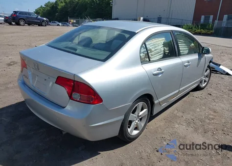 2006 Honda Civic Ex from USA, damaged, VIN 1HGFA16866L081329